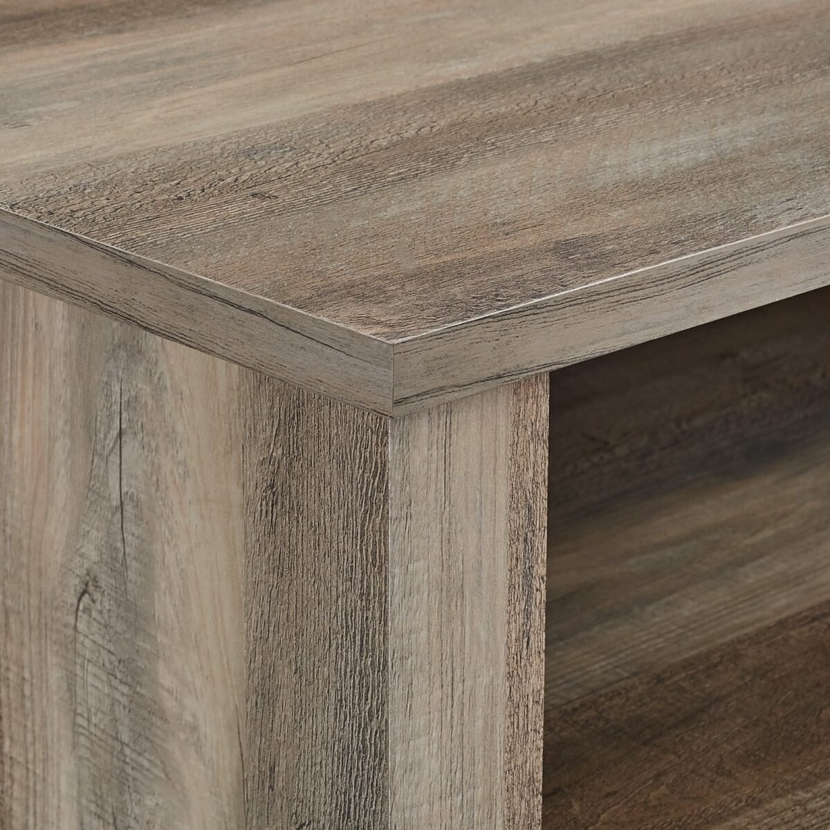 Wasatch 58" Transitional Fireplace Glass Wood TV Stand - Image 17