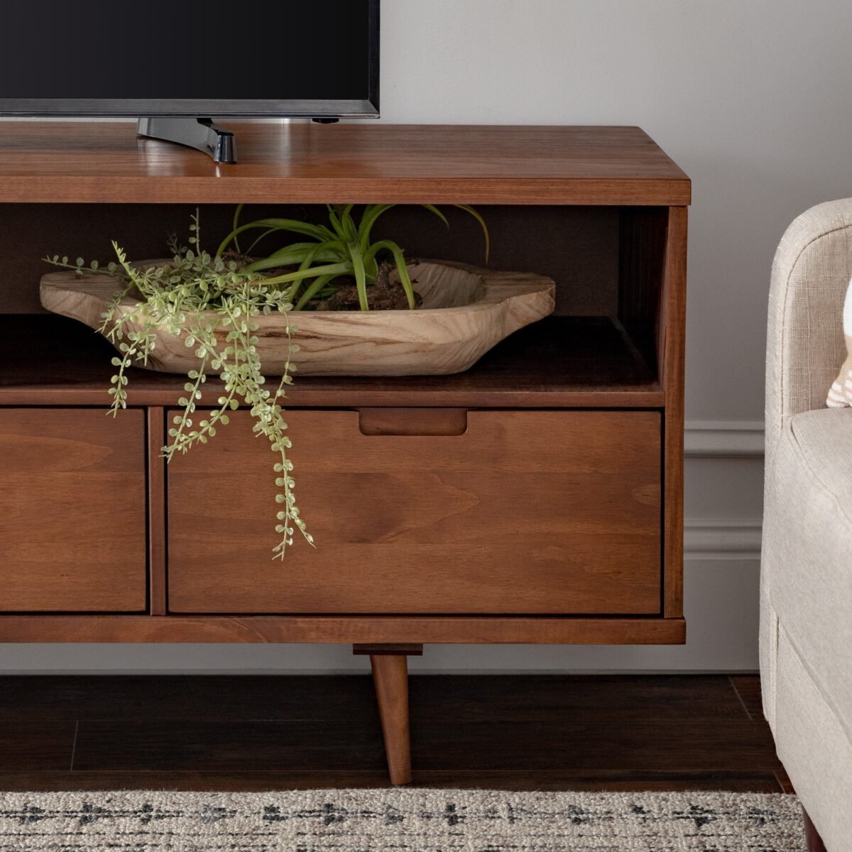 Sloane 3-Drawer Solid Wood TV Console - Image 5