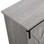 58" Sliding Barn Door TV Stand - Image 5