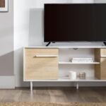 60" 2-Door Modern Media Console - Image 9