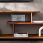 Alpine Rustic Solid Wood TV Console - Image 3