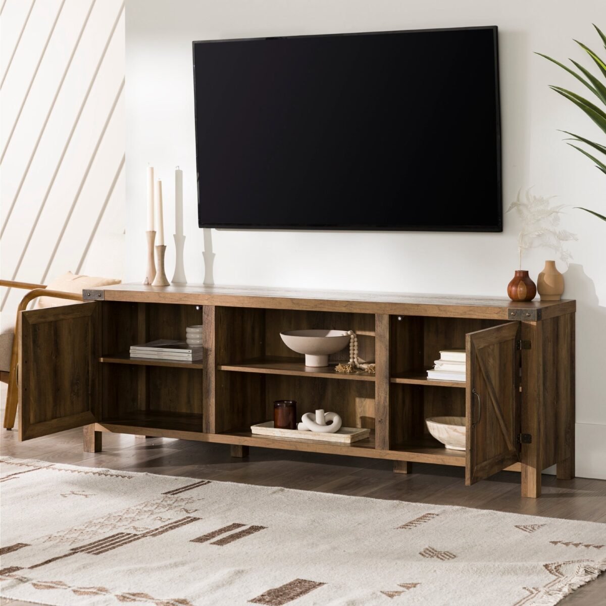 Barn Door TV Stand - Image 16