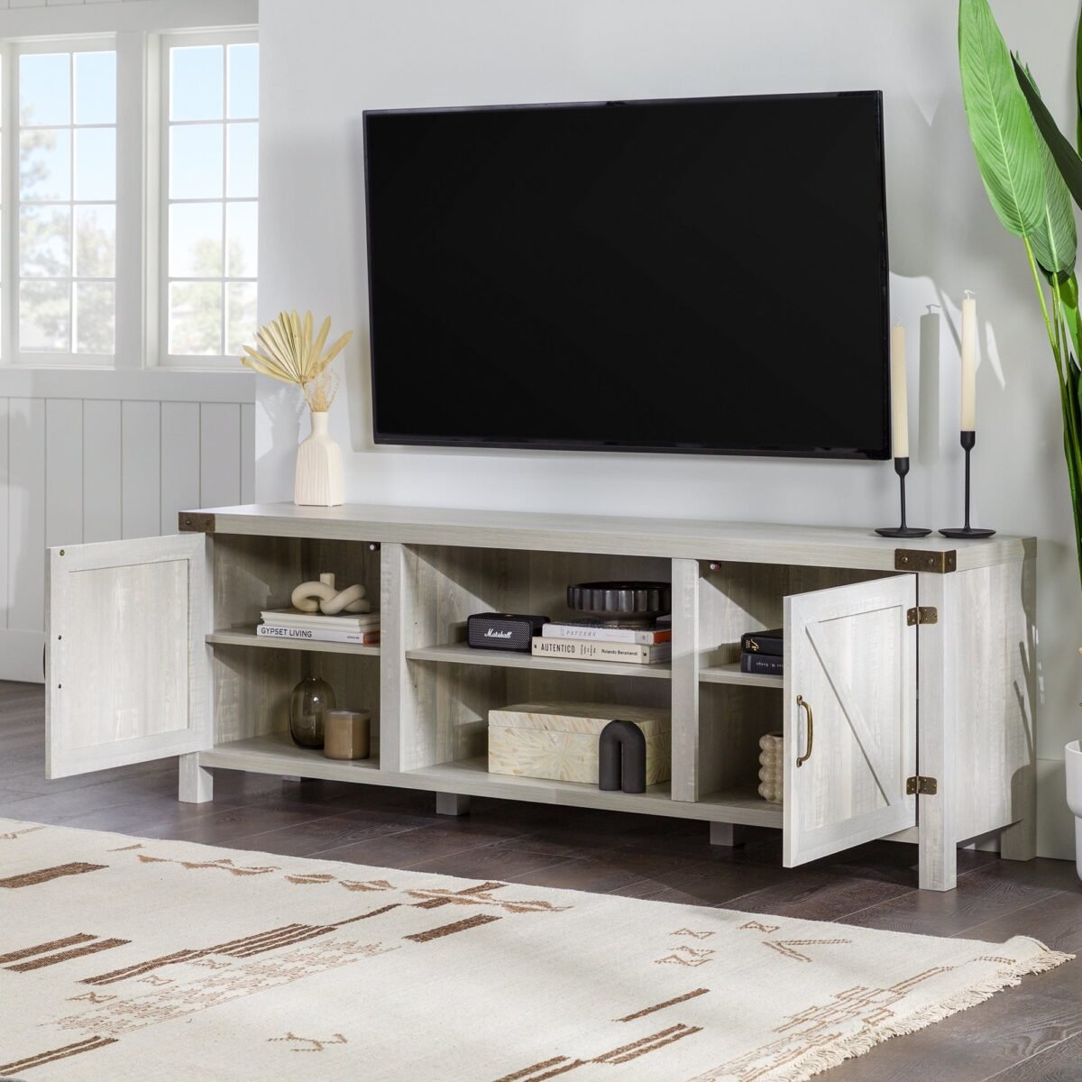 Barn Door TV Stand - Image 20