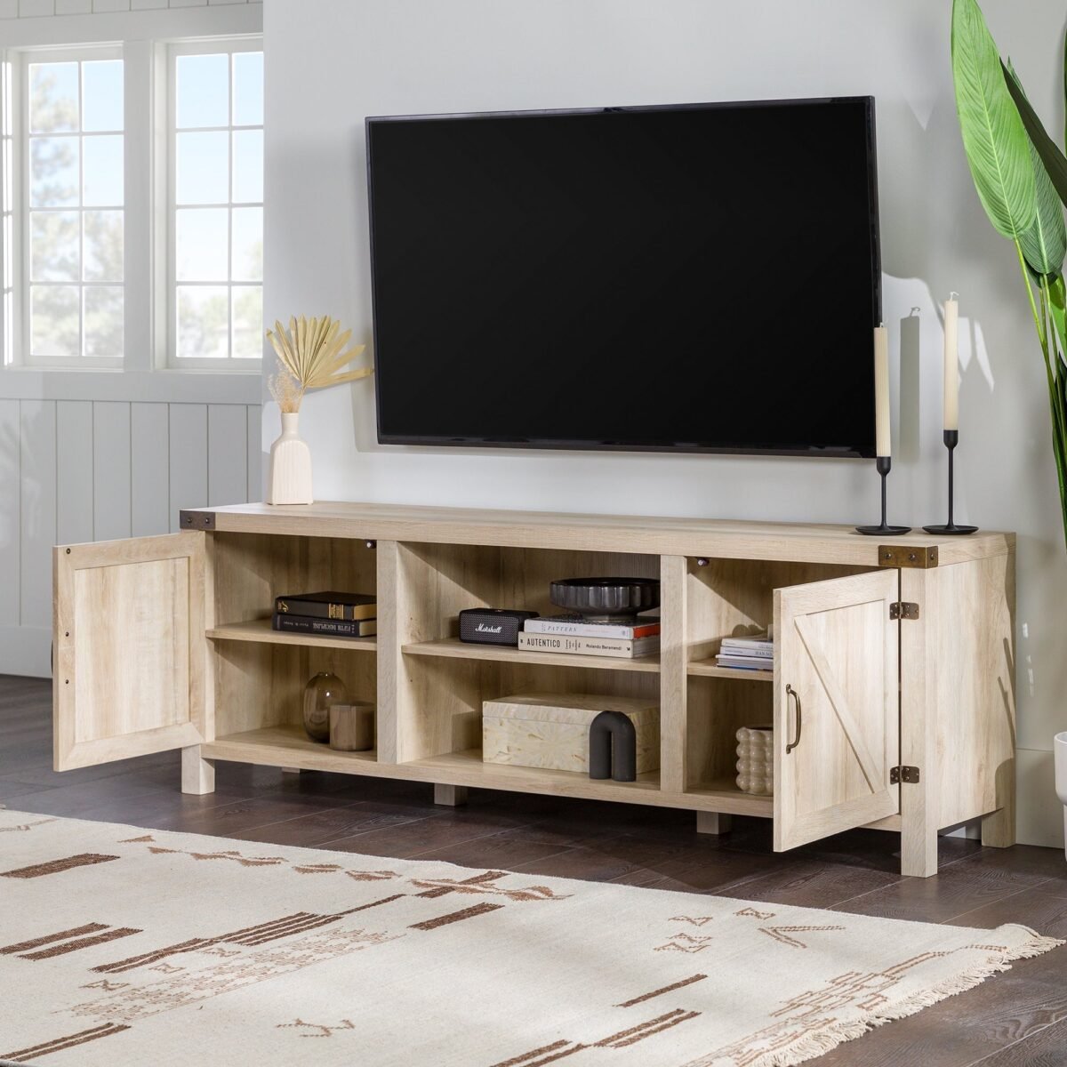 Barn Door TV Stand - Image 28