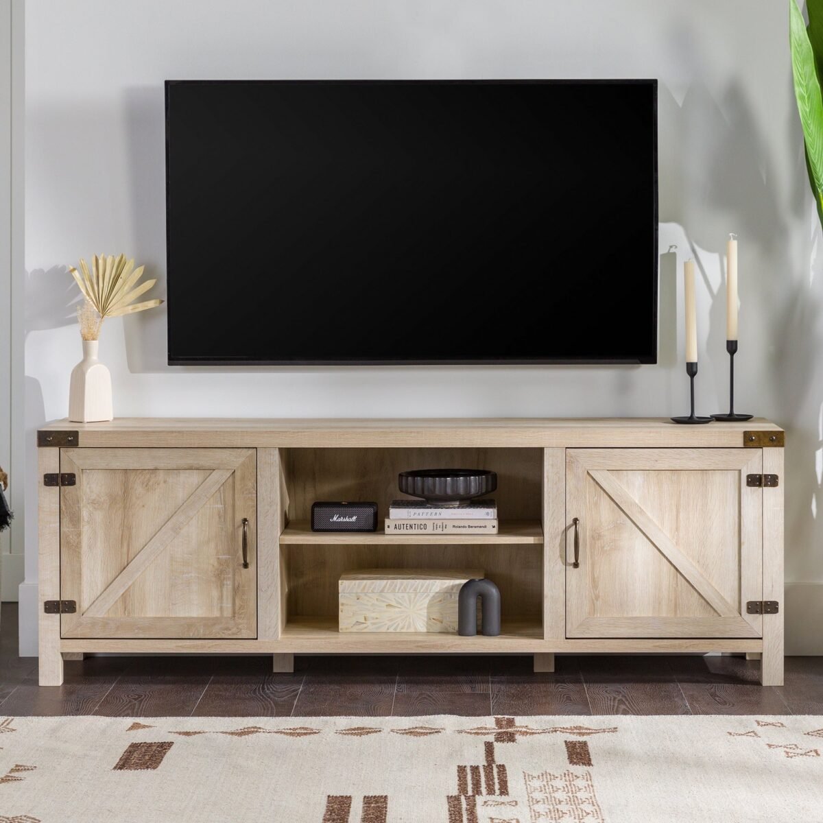 Barn Door TV Stand - Image 4