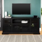 70" Highboy Style Wood TV Stand - Image 8