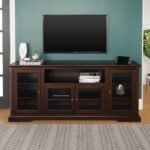 70" Highboy Style Wood TV Stand - Image 3