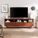Sloane 70" 3 Drawer Solid Wood TV Stand