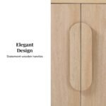 Chantelle Modern Curved Buffet Sideboard and TV Stand - Image 7