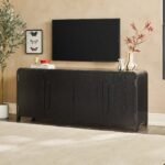 Chantelle Modern Curved Buffet Sideboard and TV Stand - Image 25