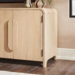 Chantelle Modern Curved Buffet Sideboard and TV Stand - Image 22