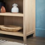 Chantelle Modern Arched Bookshelf with Open Shelves - Image 9