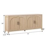 Sasha Modern Reeded Sideboard / TV Stand - Image 15