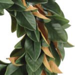 30" Lush Artificial Magnolia Leaf Wreath for Timeless Indoor and Outdoor Decor - Image 6