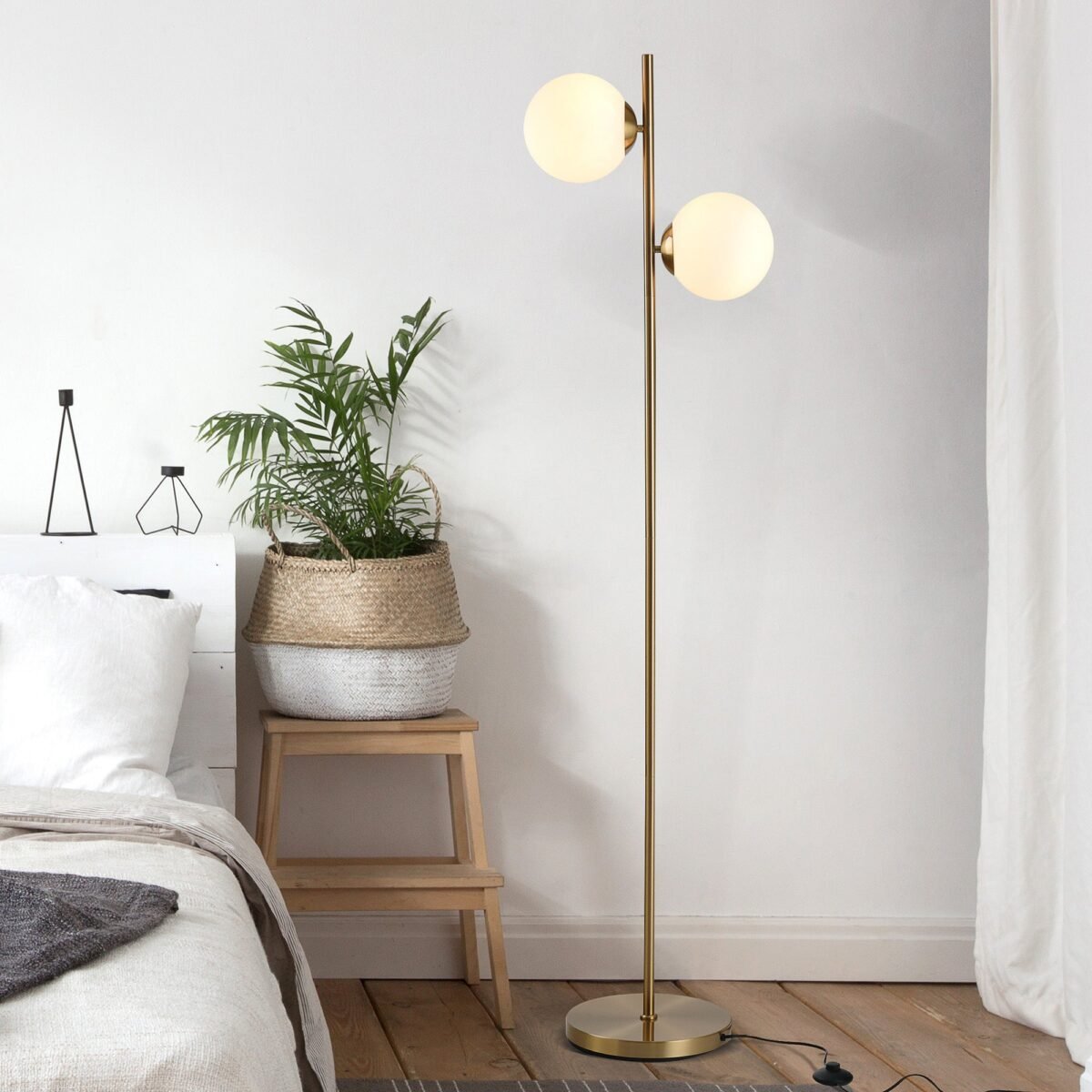 Walker Edison | Minimalist Floor Lamp - Image 1