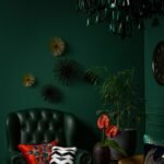 Black Circular Wall Decor, Large