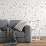 Watercolor Flowers Wallpaper Peel and Stick - Image 4