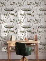 Forest Deer Wallpaper Mural - Image 6