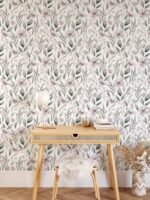 Botanical Wallpaper Peel and Stick Wall Mural - Image 4