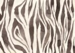 Watercolor Zebra Print Wallpaper - Abstract Animal Skin Peel and Stick Wall Mural - Image 3