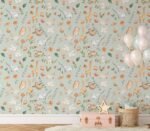 Animal Adventure Nursery Wallpaper - Featuring Rabbits, Giraffes, Elephants & More - Image 5