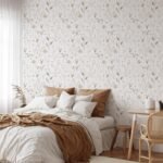 Watercolor Ethereal Wildflowers Wallpaper - Image 3