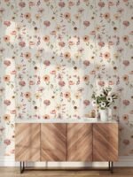 Avery Wallpaper Peel and Stick - Floral Watercolor Wallpaper - Image 5