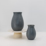 Handcrafted Warm Grey Aluminum Vase - Unique Decorative Home Accent by CG Hunter - Image 9