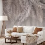 Hanging Palm Leaves Wallpaper Mural - Image 6