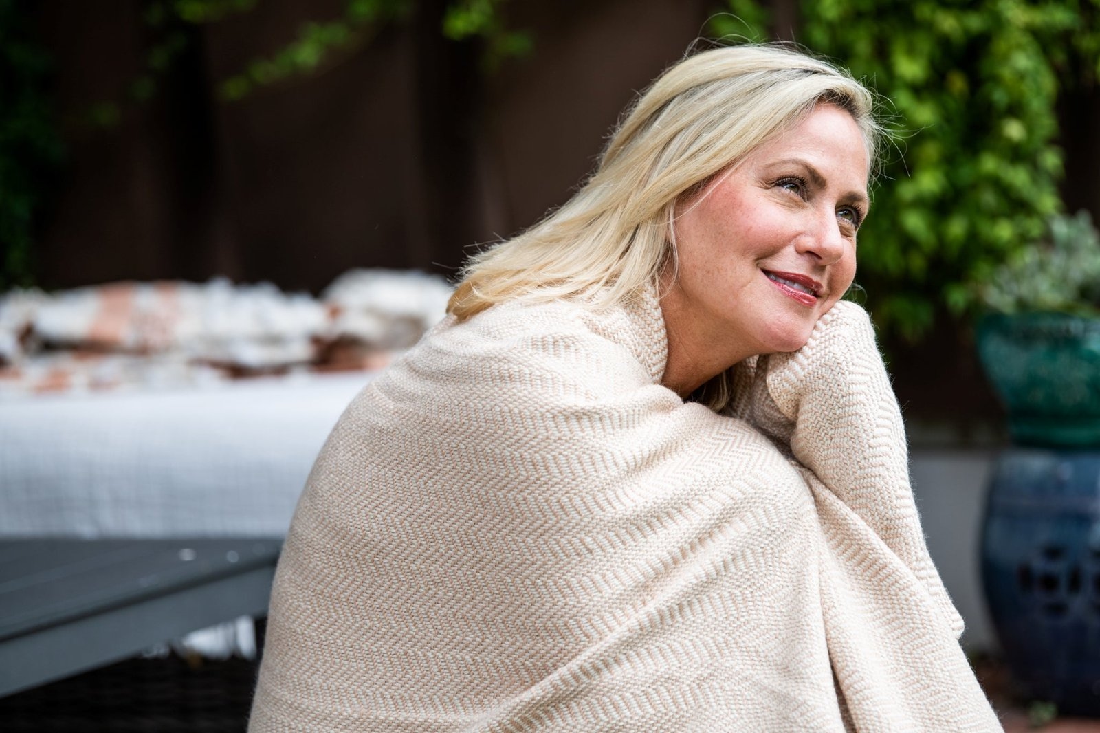 Chevron Pattern Soft Wool Throw Size Blanket - Image 13