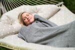 Chevron Pattern Soft Wool Throw Size Blanket - Image 3