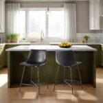 Xuma Urban Industrial Faux Leather Seating Collection (Dining Chair or Counter Stool), Set of 2 - Image 21