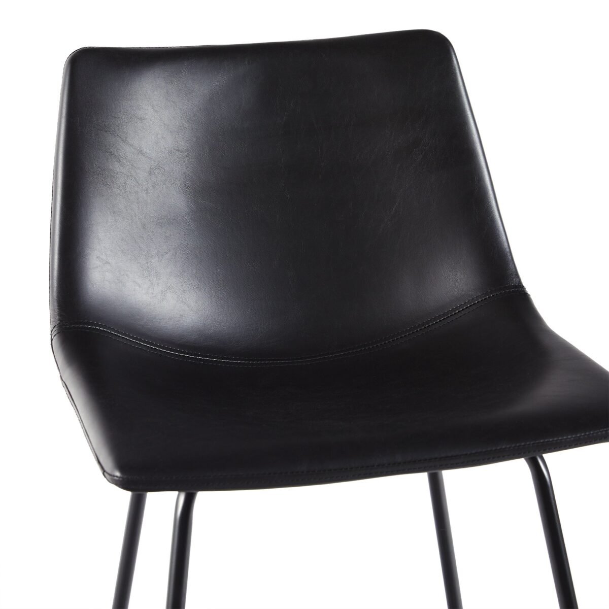Xuma Urban Industrial Faux Leather Seating Collection (Dining Chair or Counter Stool), Set of 2 - Image 33