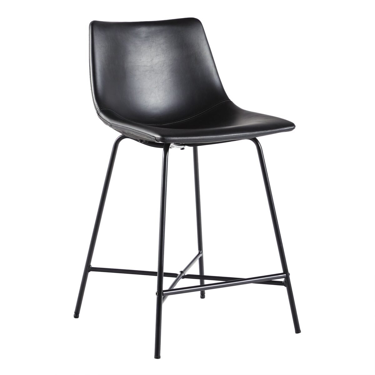 Xuma Urban Industrial Faux Leather Seating Collection (Dining Chair or Counter Stool), Set of 2 - Image 31