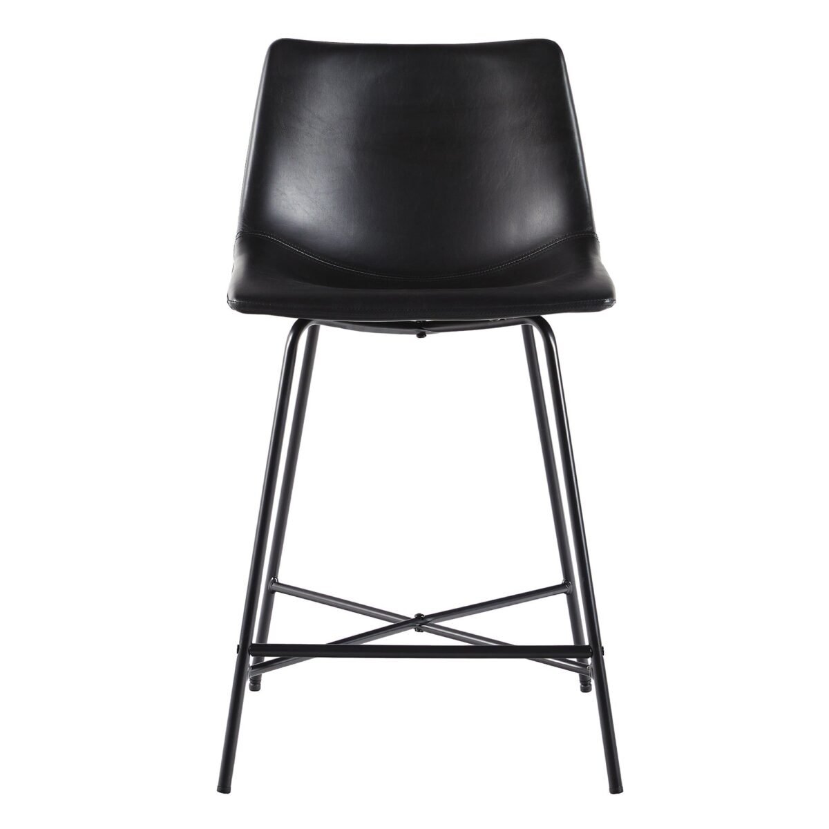Xuma Urban Industrial Faux Leather Seating Collection (Dining Chair or Counter Stool), Set of 2 - Image 32