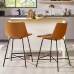 Xuma Urban Industrial Faux Leather Seating Collection (Dining Chair or Counter Stool), Set of 2 - Image 39
