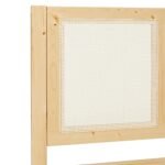 Yasmina Solid Wood Rattan Paneled Platform Bed (Queen or King) - Image 25