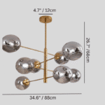 Hebrew Indoor Chandelier - Image 5