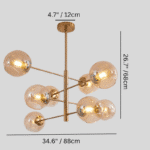 Hebrew Indoor Chandelier - Image 6