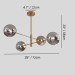 Hebrew Indoor Chandelier - Image 8