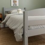 Carolina Transitional Solid Wood Twin-over-Twin Bunk Bed - Image 4