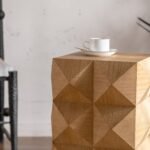Walker Edison | Modern Embossed Pattern Side Table - Image 7