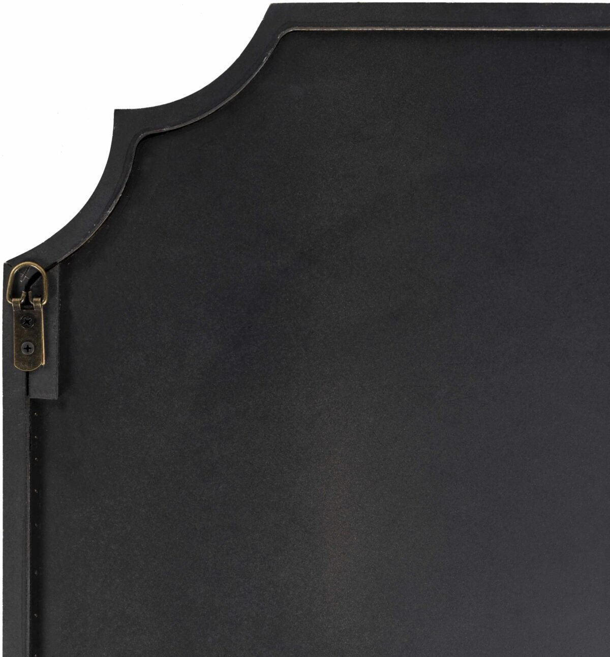 Abangay Gold Contemporary Wood Frame Mirror - Image 7