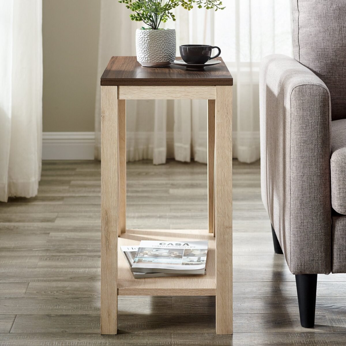 A-Frame Narrow Side Table - Image 5