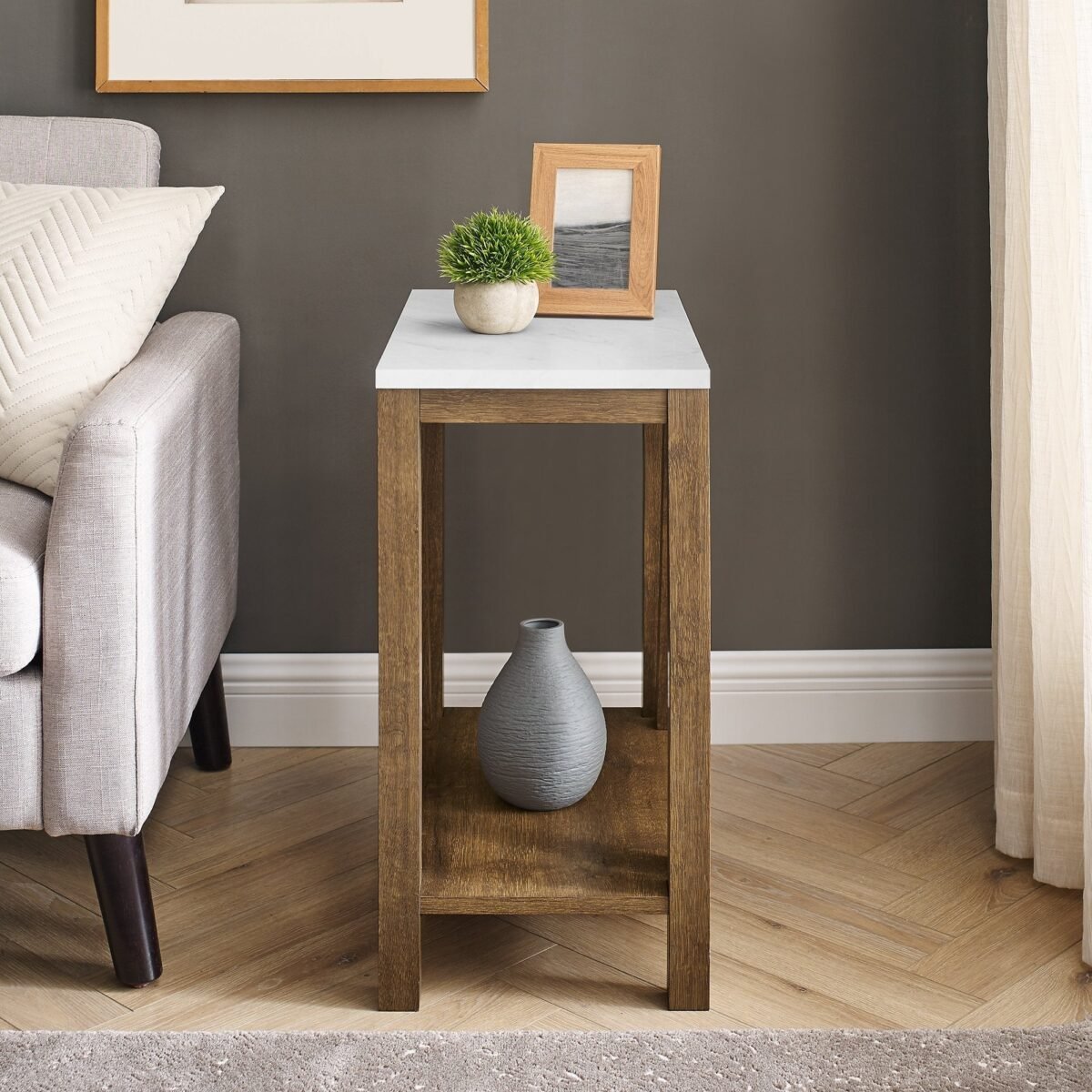 A-Frame Narrow Side Table - Image 8