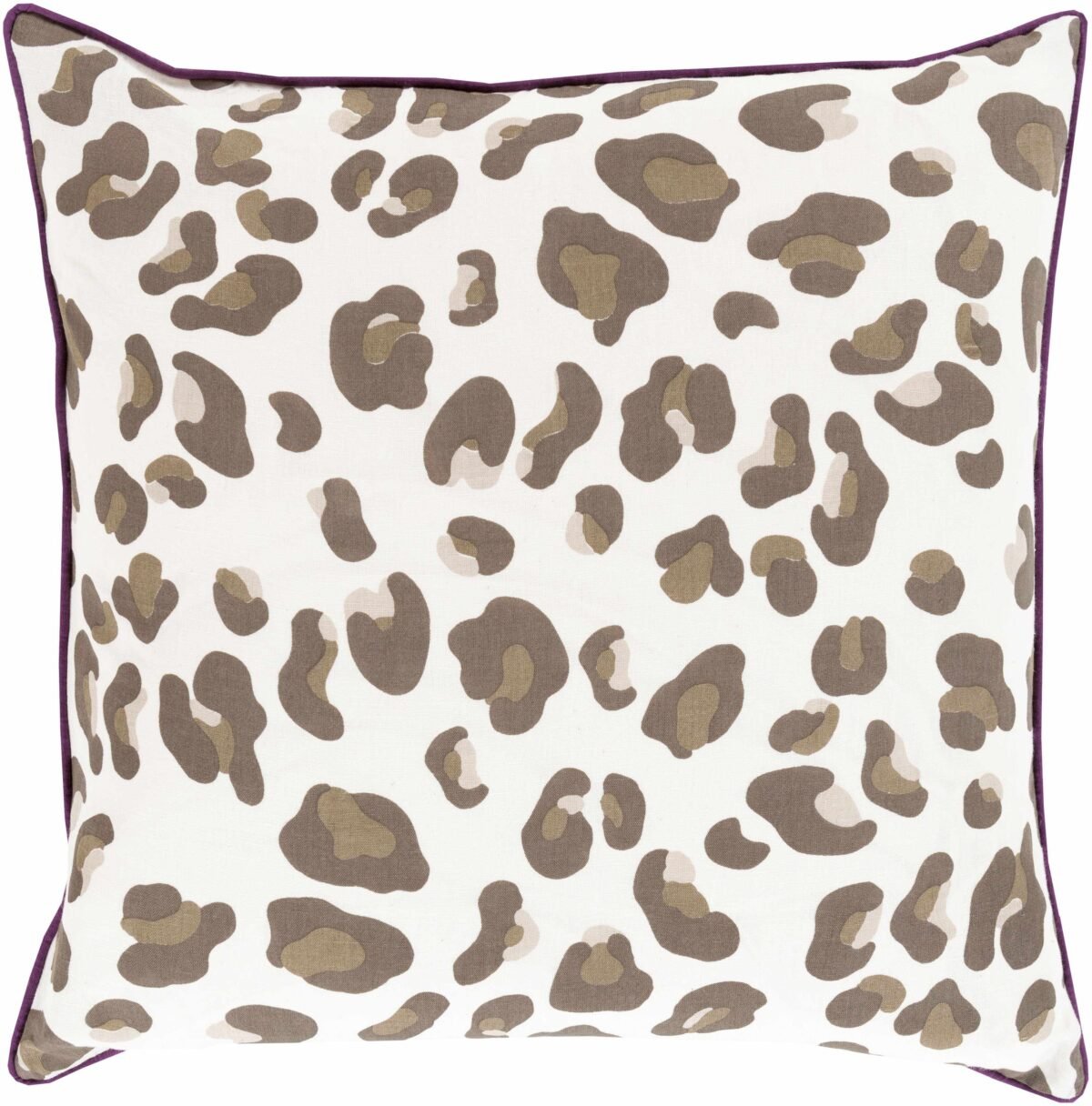 Thalwil Dark Brown Pillow Cover - Image 1
