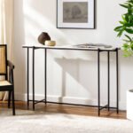 Goldegg Black Console Table