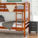 Carolina Transitional Solid Wood Twin-over-Twin Bunk Bed - Image 26