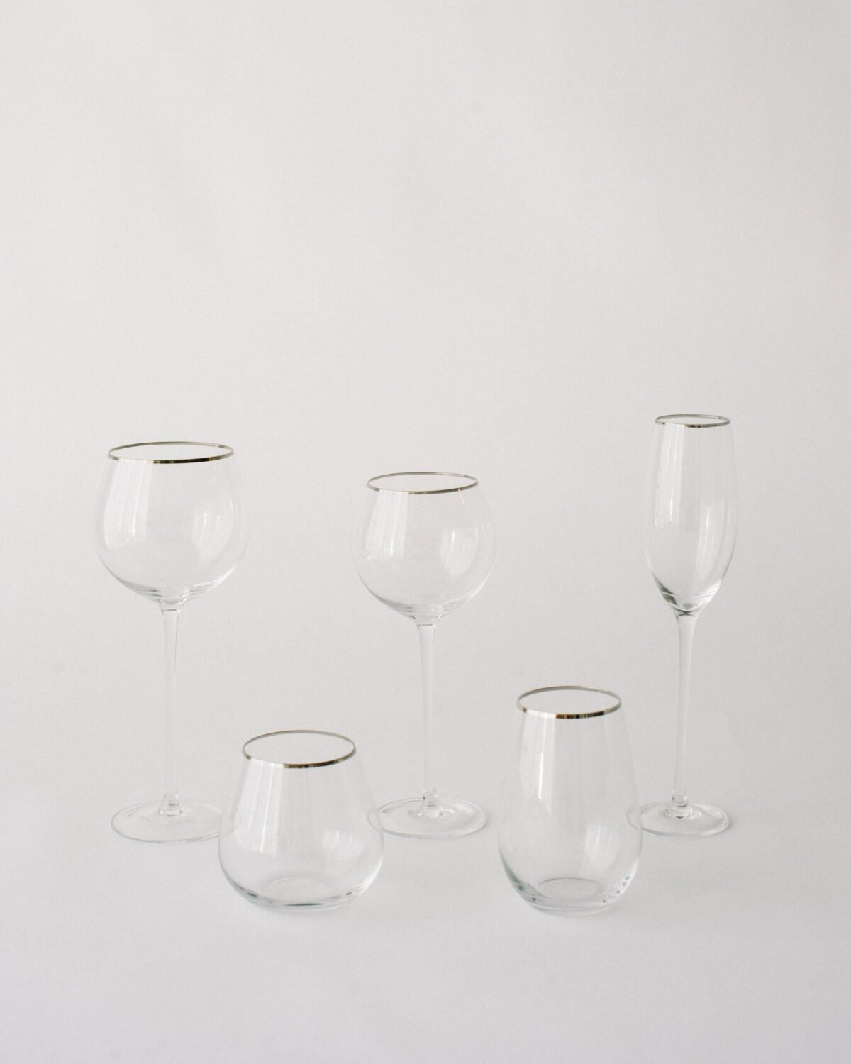 SIREN STEMWARE // CLEAR + PLATINUM - Image 1