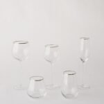 SIREN STEMWARE // CLEAR + PLATINUM